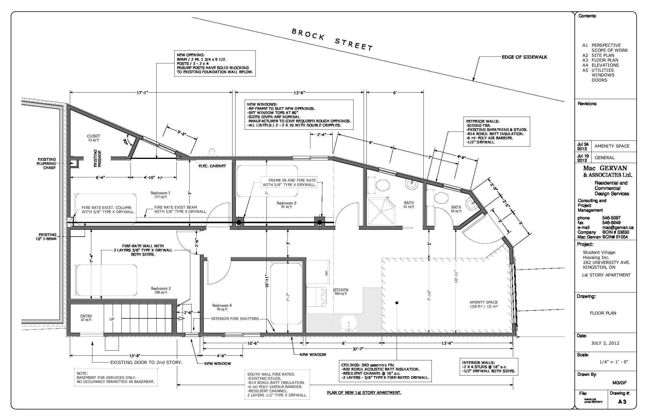 1-282 Univ Layout